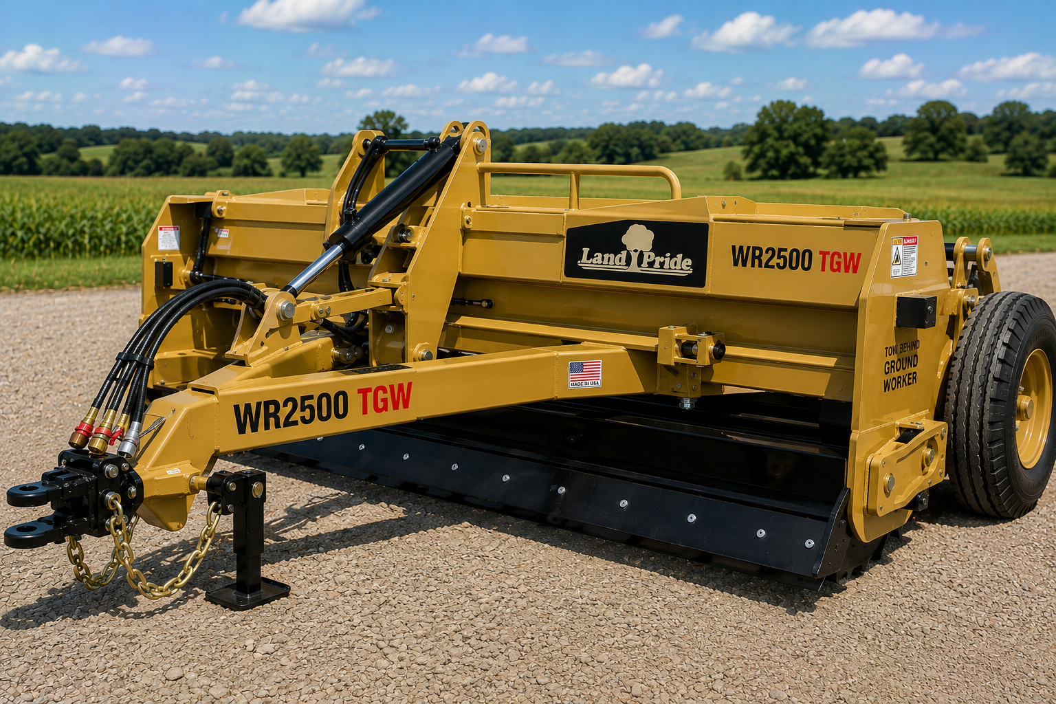 Heavy-Duty Rotavator WR2500 TGW