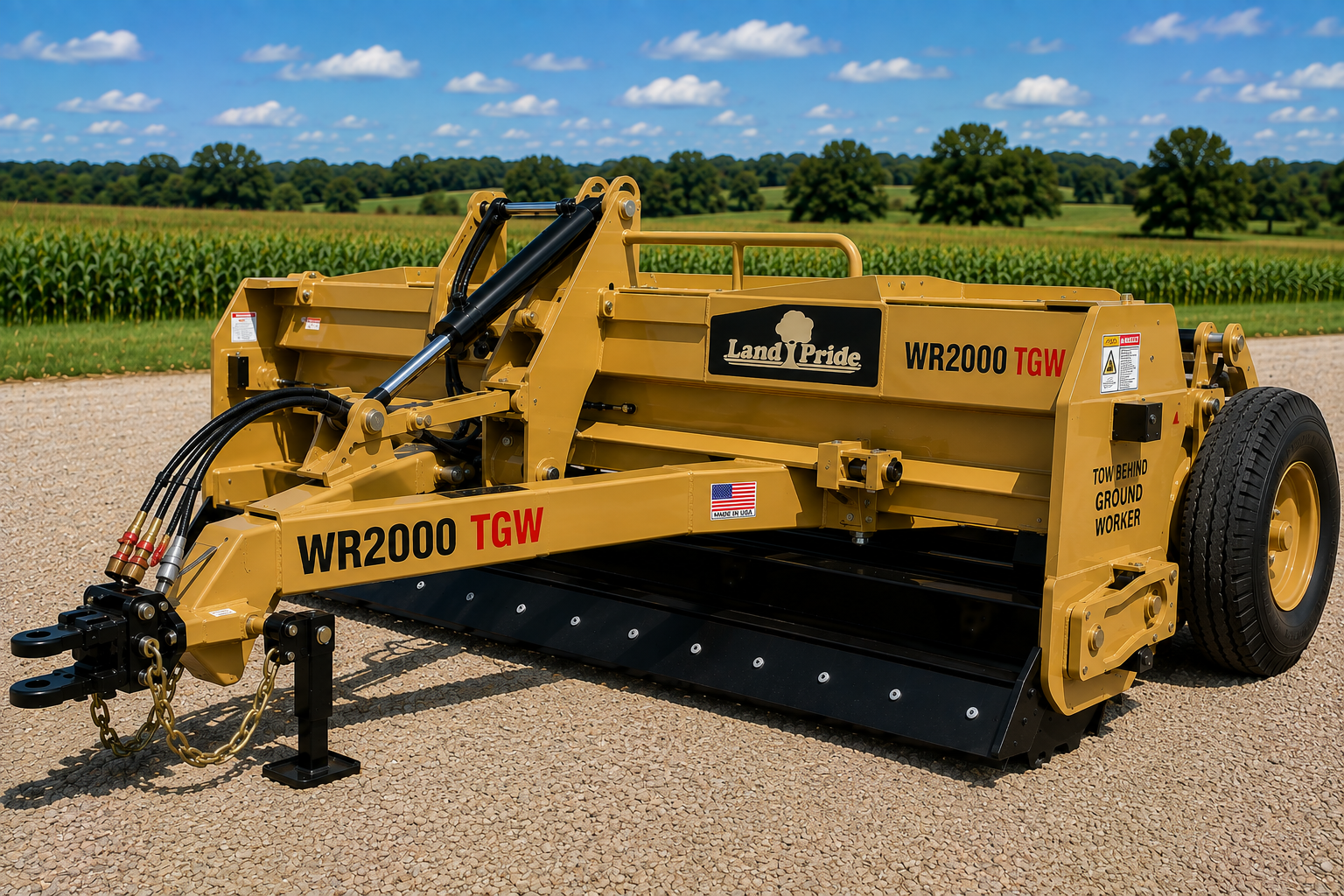 Heavy-Duty Rotavator WR2000 TGW