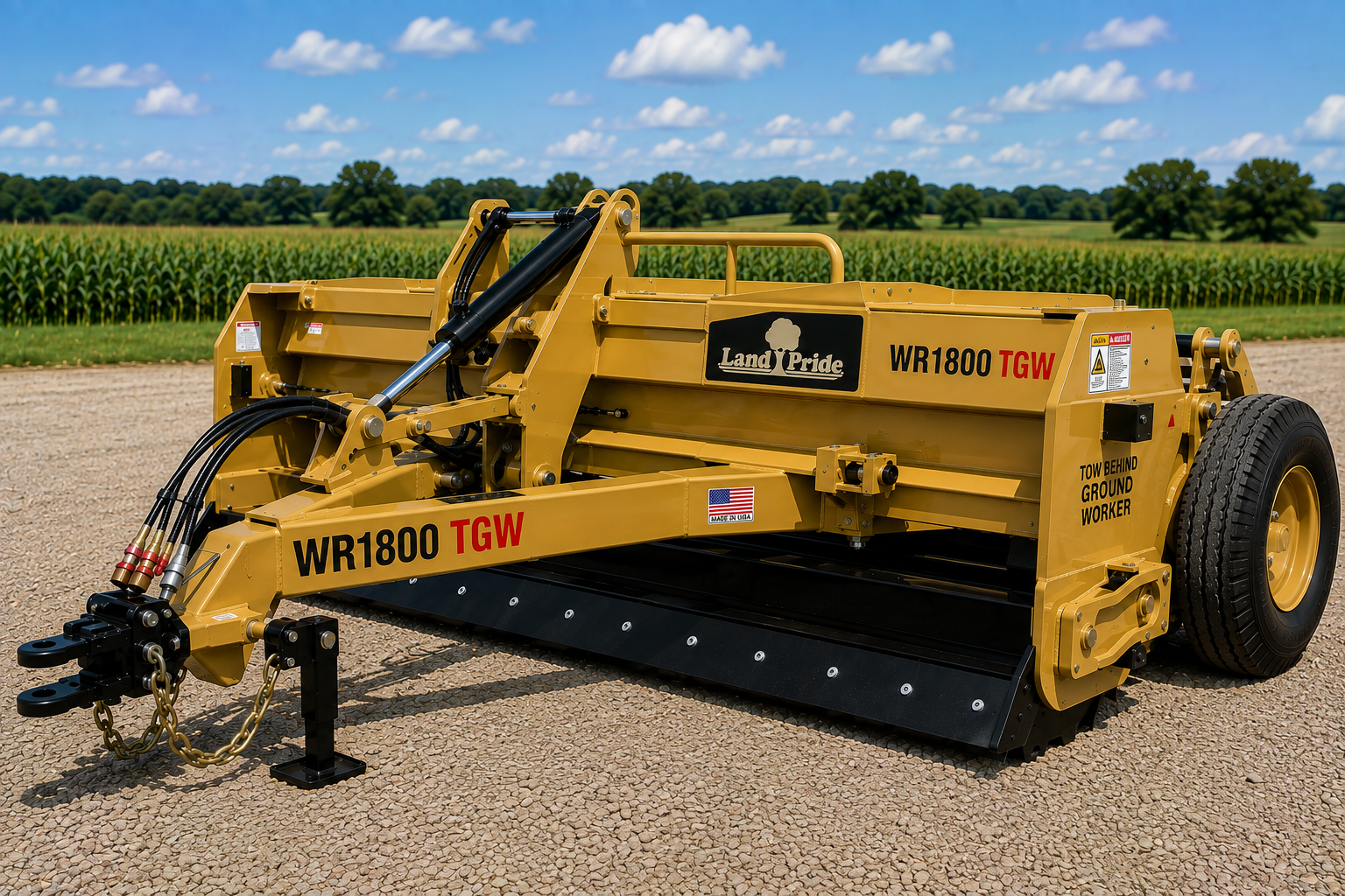 Heavy-Duty Rotavator WR1800 TGW